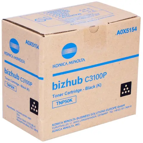 Toner Konica-Minolta TNP-50K Black do drukarek (Oryginany) [5k]